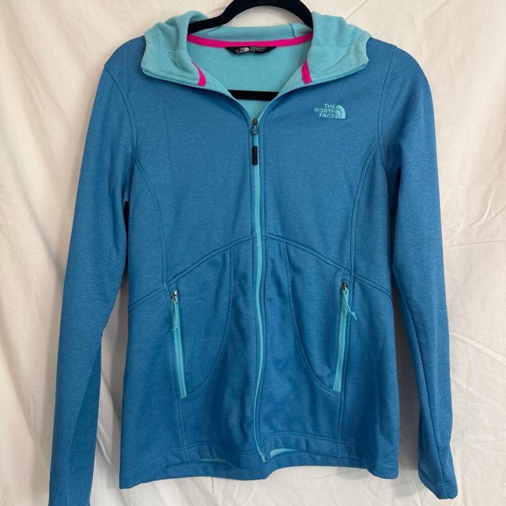 The north face blue/turqouise fleece